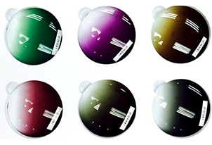 GRADIENT-TINTED HARD COATED LENSES 6C#